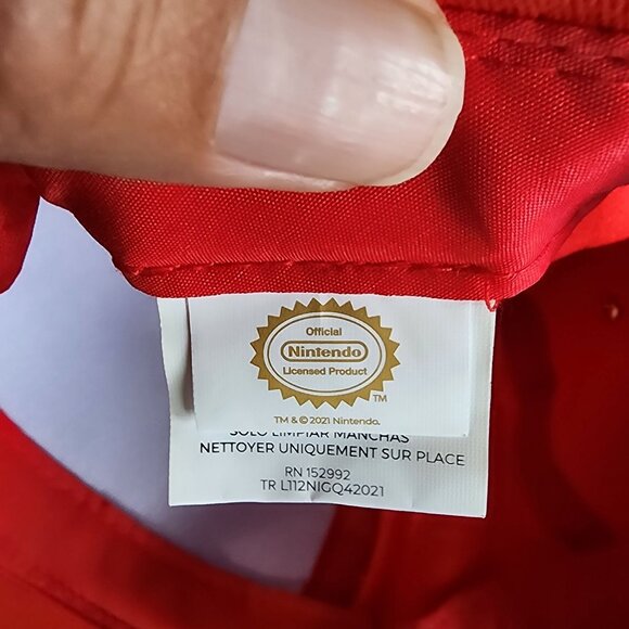 Culturefly Super Mario Bros. Adjustable Cap One Size Snapback NWT Nintendo Hat - Picture 10 of 11